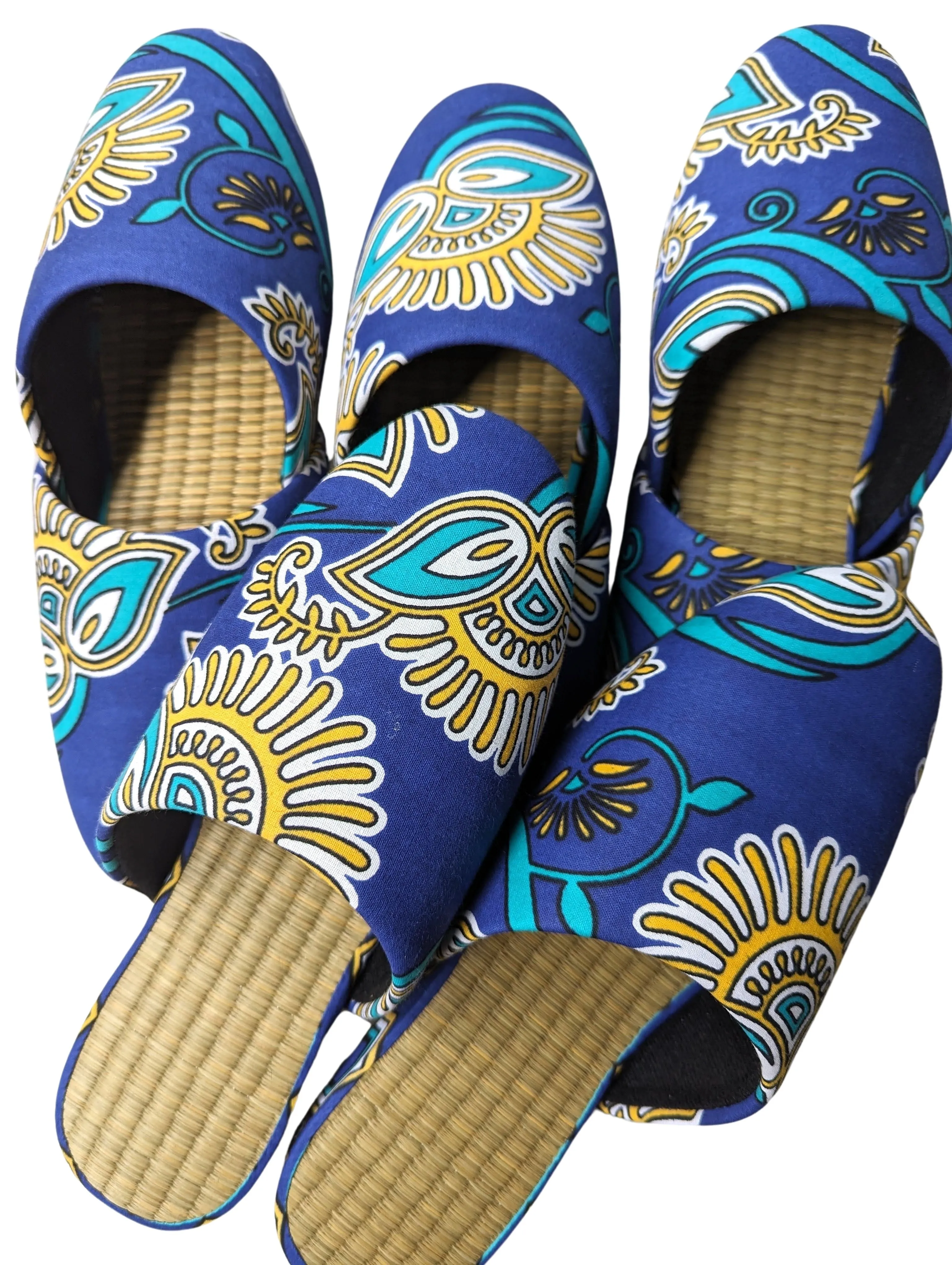 Medium Tatami Print Mix Slippers 2024SS-M06