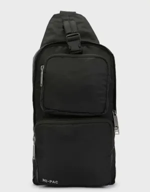 Mi-Pac Nylon Task Cross Body Bag - Black