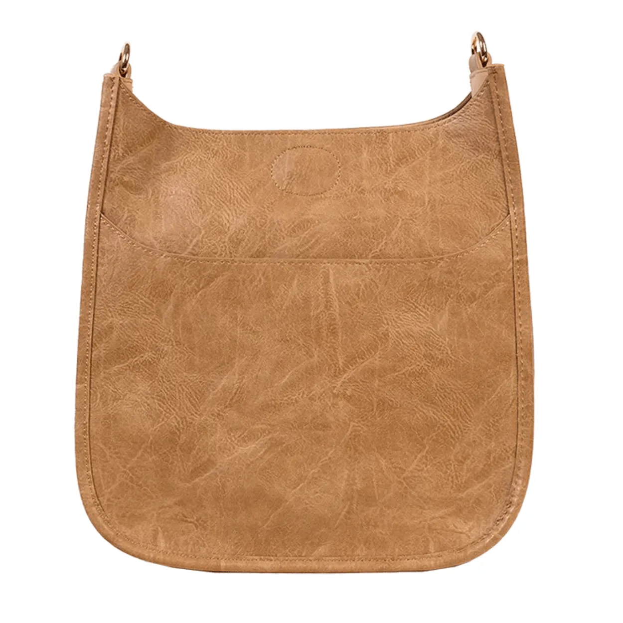 Mini Vegan Leather Messenger Bag