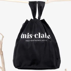 Mis Claire Eco-Friendly Reusable Pasar Bag - Black