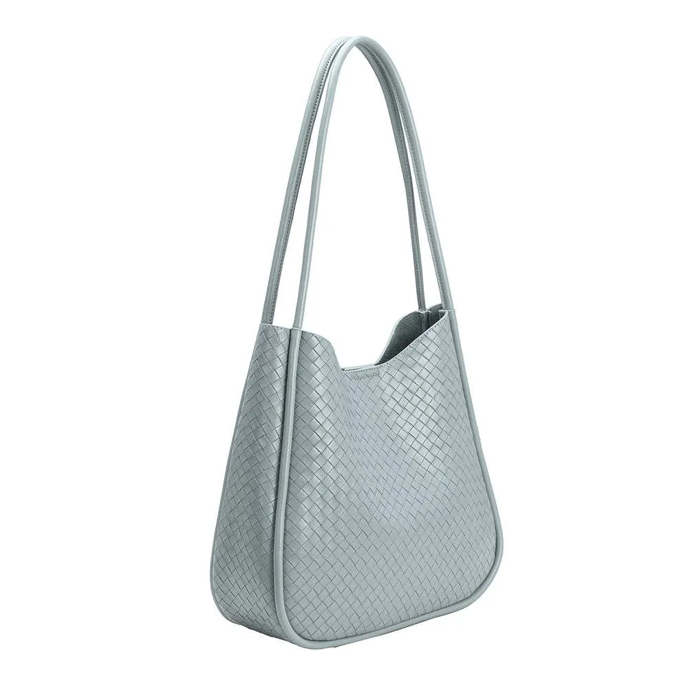 Mischa Sky Blue Recycled Vegan Tote Bag