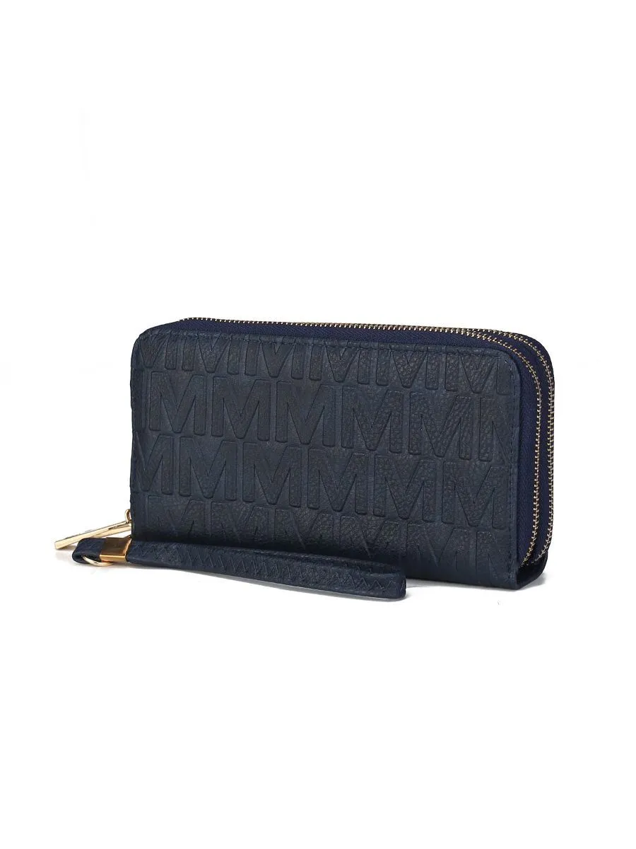 MKF Collection Aurora M Signature Wallet Handbag by Mia k