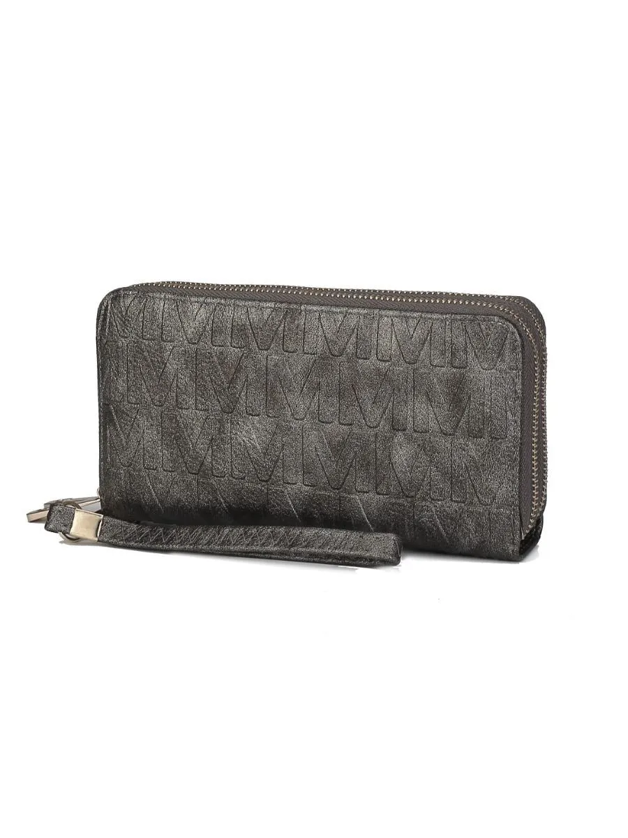 MKF Collection Aurora M Signature Wallet Handbag by Mia k