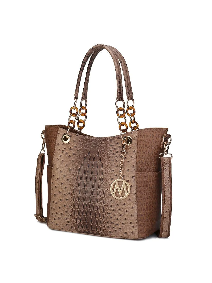 MKF Collection Miriam Signature Tote Handbag by Mia k