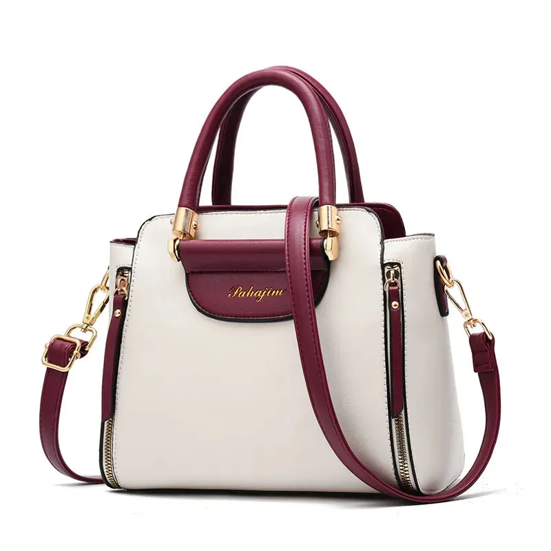 Nautical Elegance PU Leather Satchel