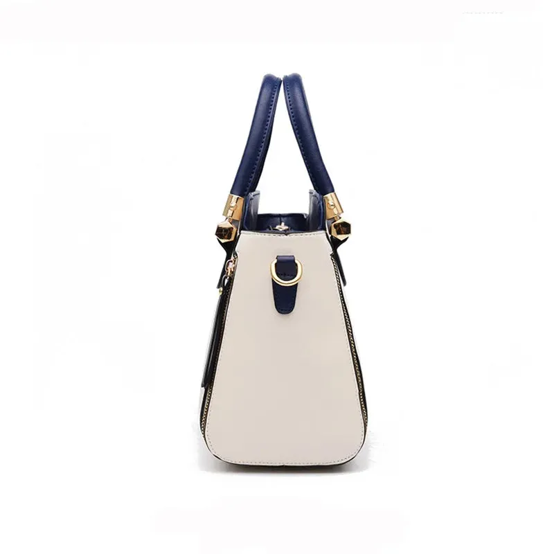 Nautical Elegance PU Leather Satchel