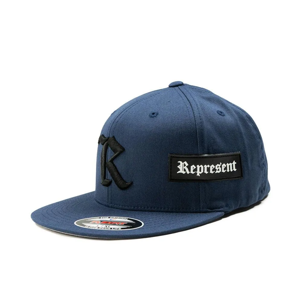 New Skool Classic 'R' Flexfit Pro On-Field Baseball Cap [NAVY]