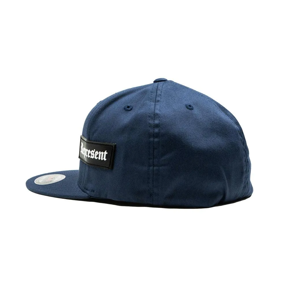 New Skool Classic 'R' Flexfit Pro On-Field Baseball Cap [NAVY]