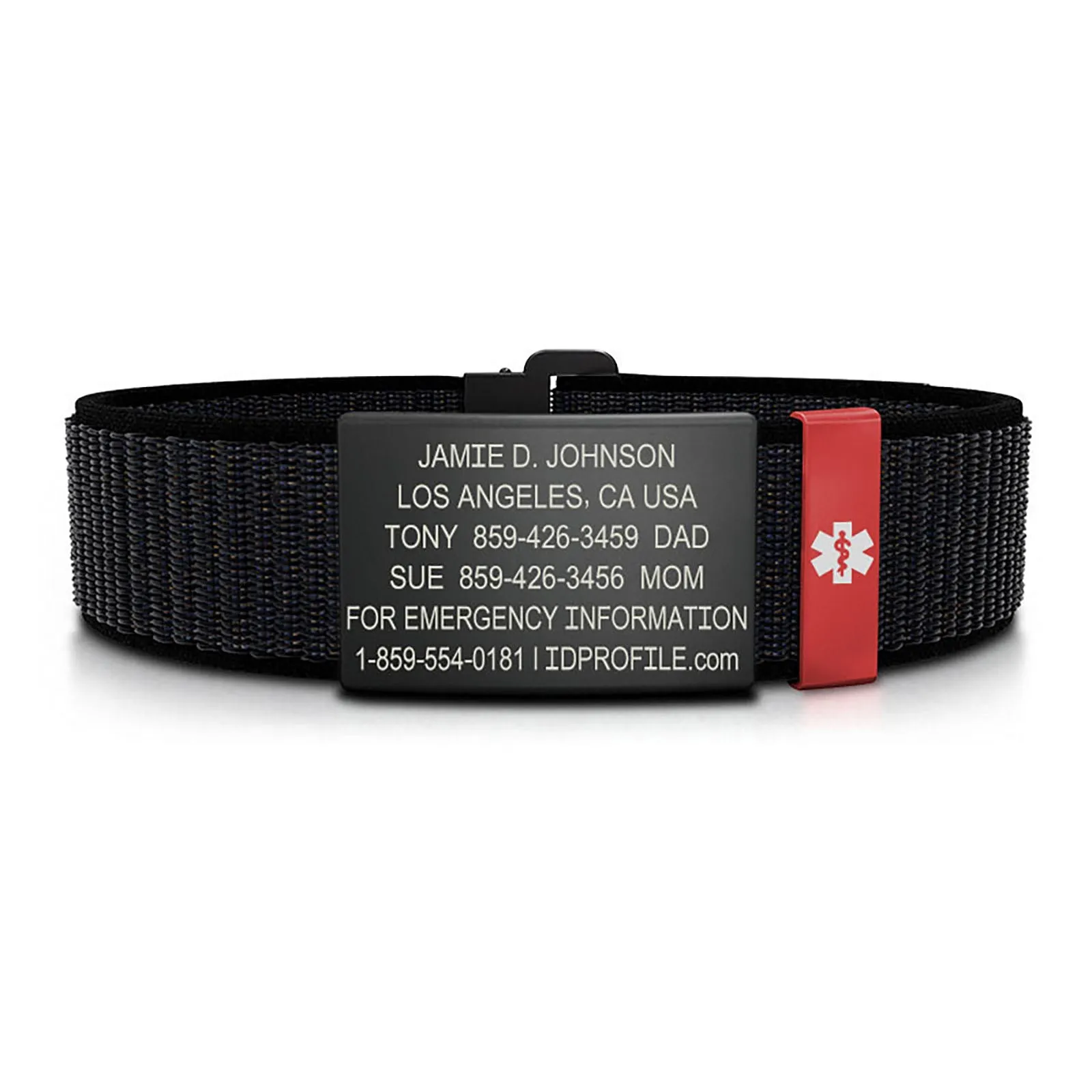 Nylon Loop Medical ID - XL - With iD Profile