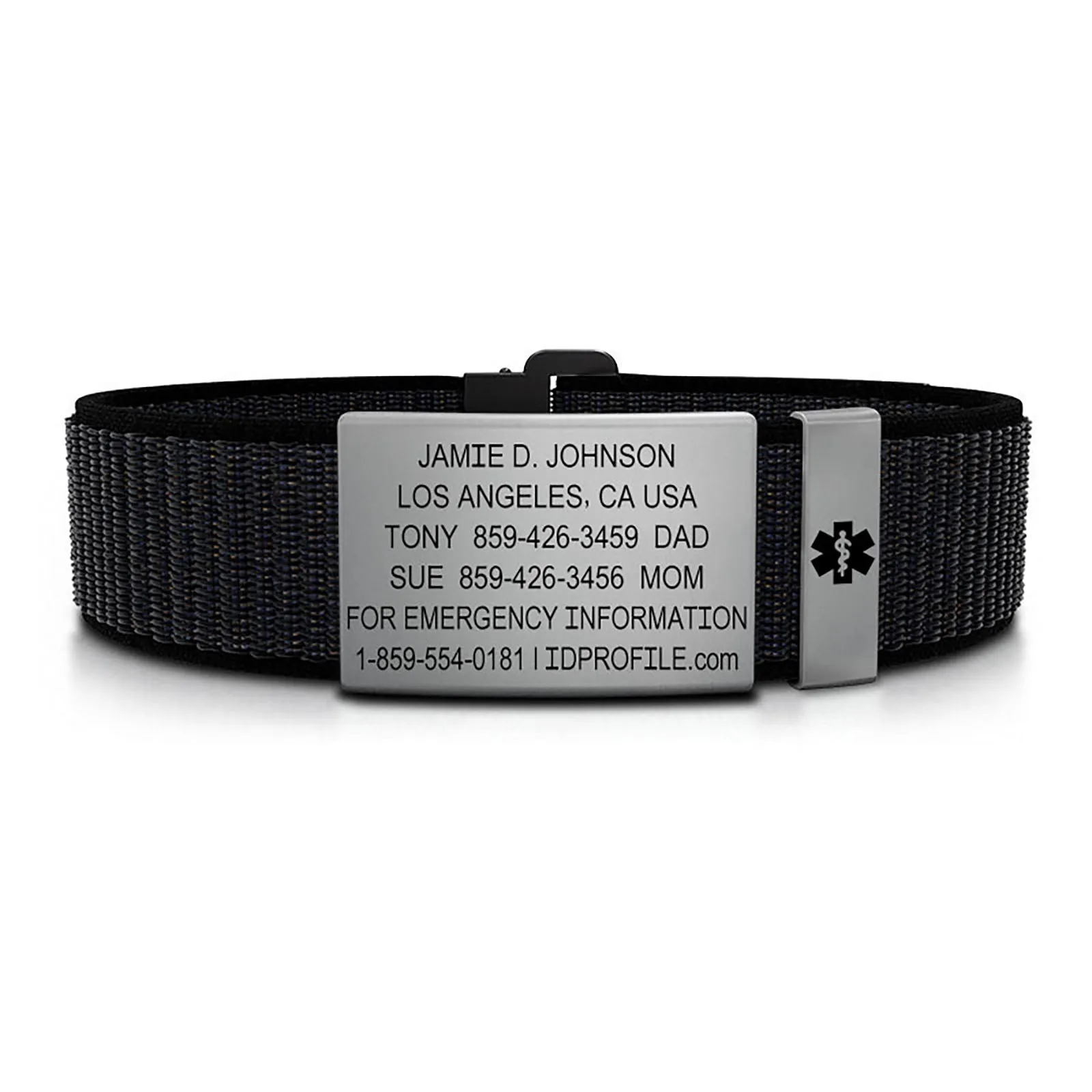 Nylon Loop Medical ID - XL - With iD Profile