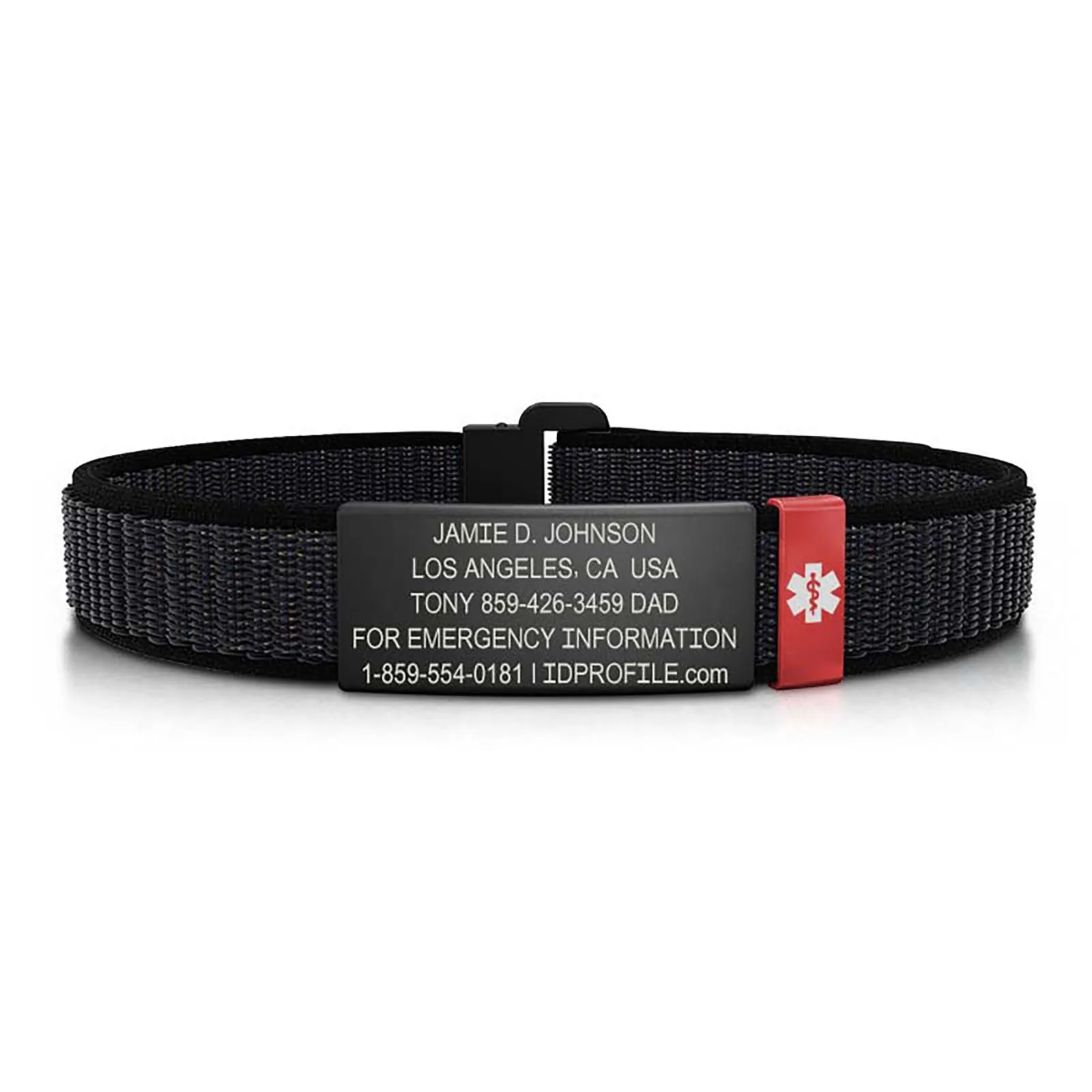 Nylon Loop Medical ID - XL - With iD Profile