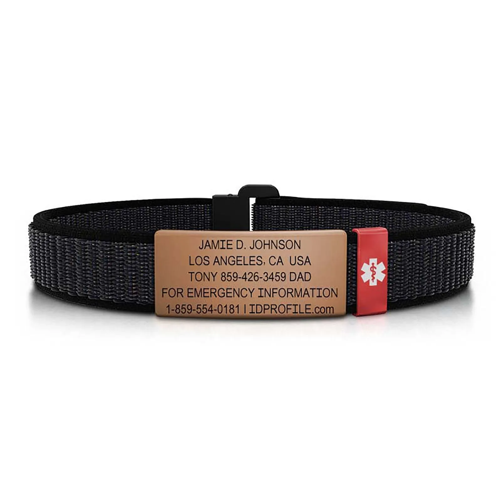 Nylon Loop Medical ID - XL - With iD Profile