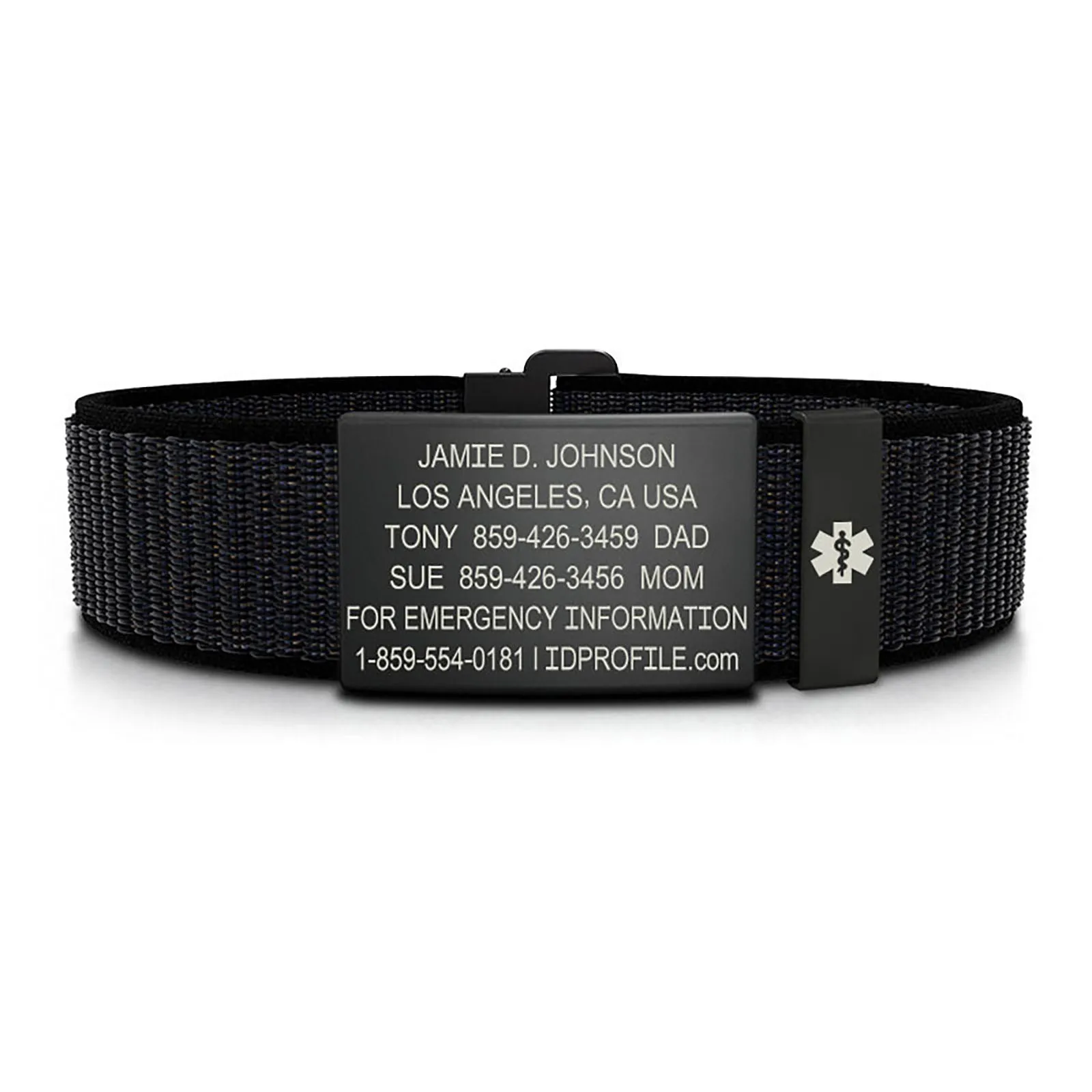 Nylon Loop Medical ID - XL - With iD Profile