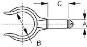 NYLON OARLOCKS