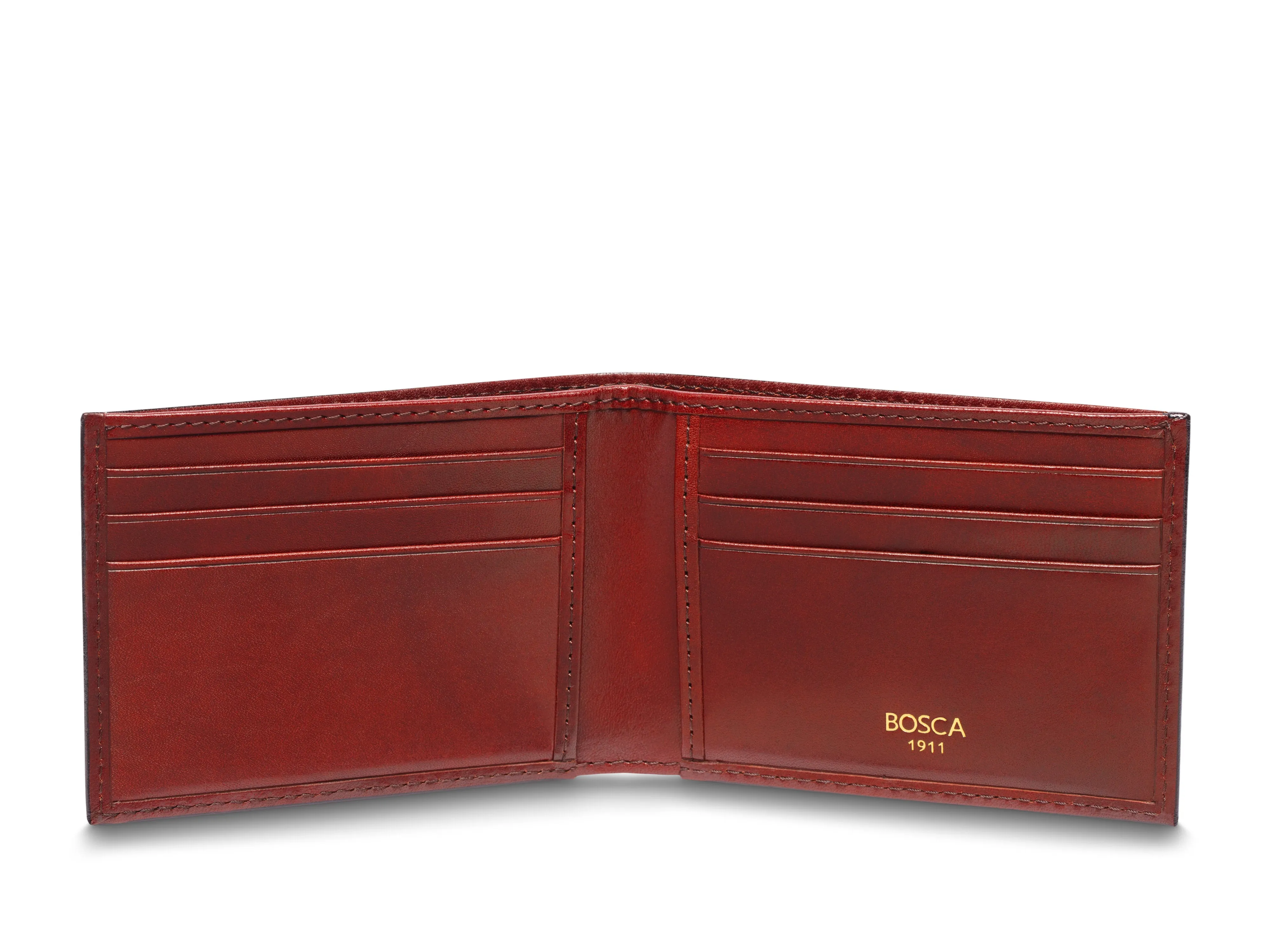 Old Leather Small Bifold Wallet