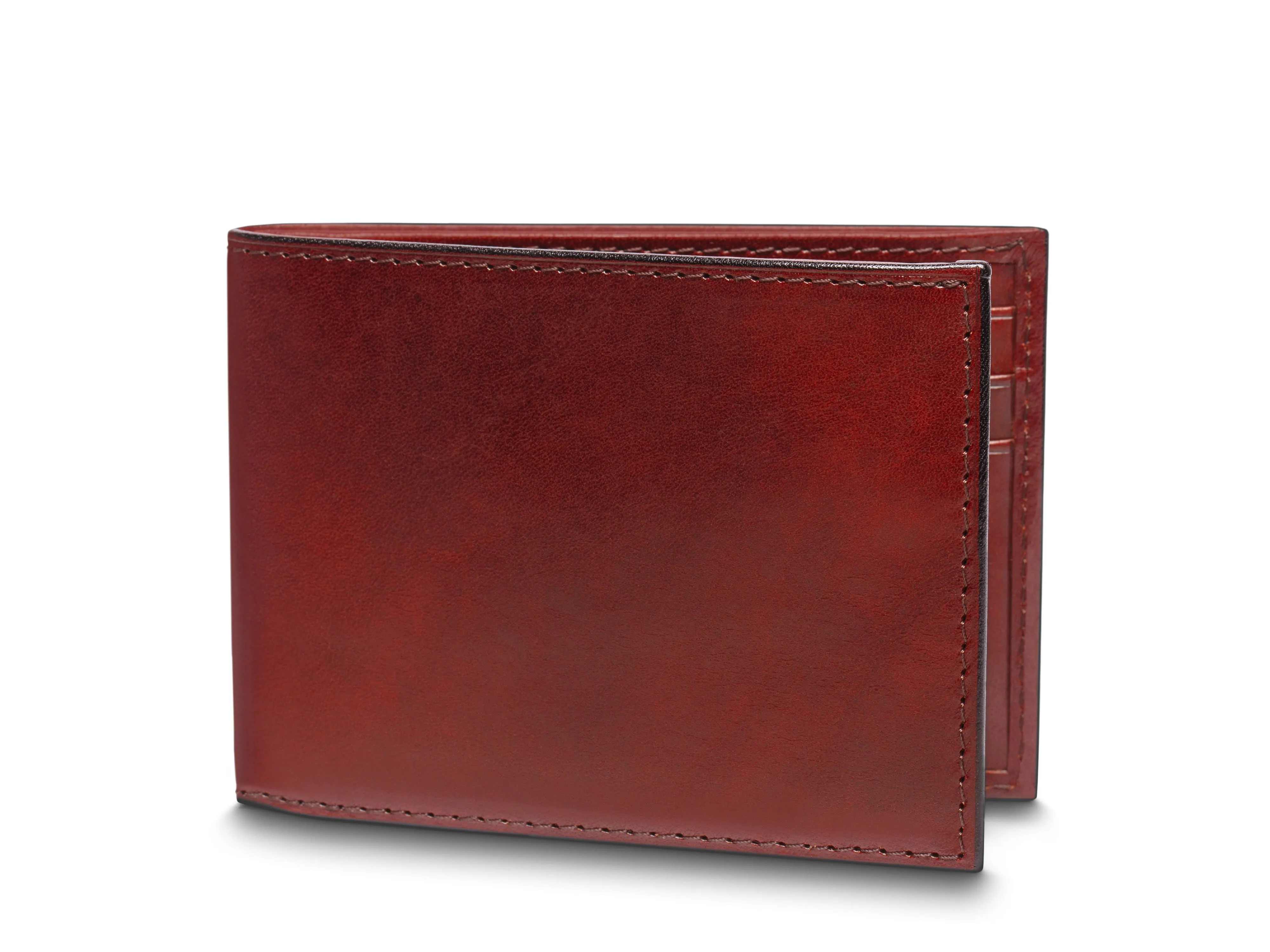 Old Leather Small Bifold Wallet