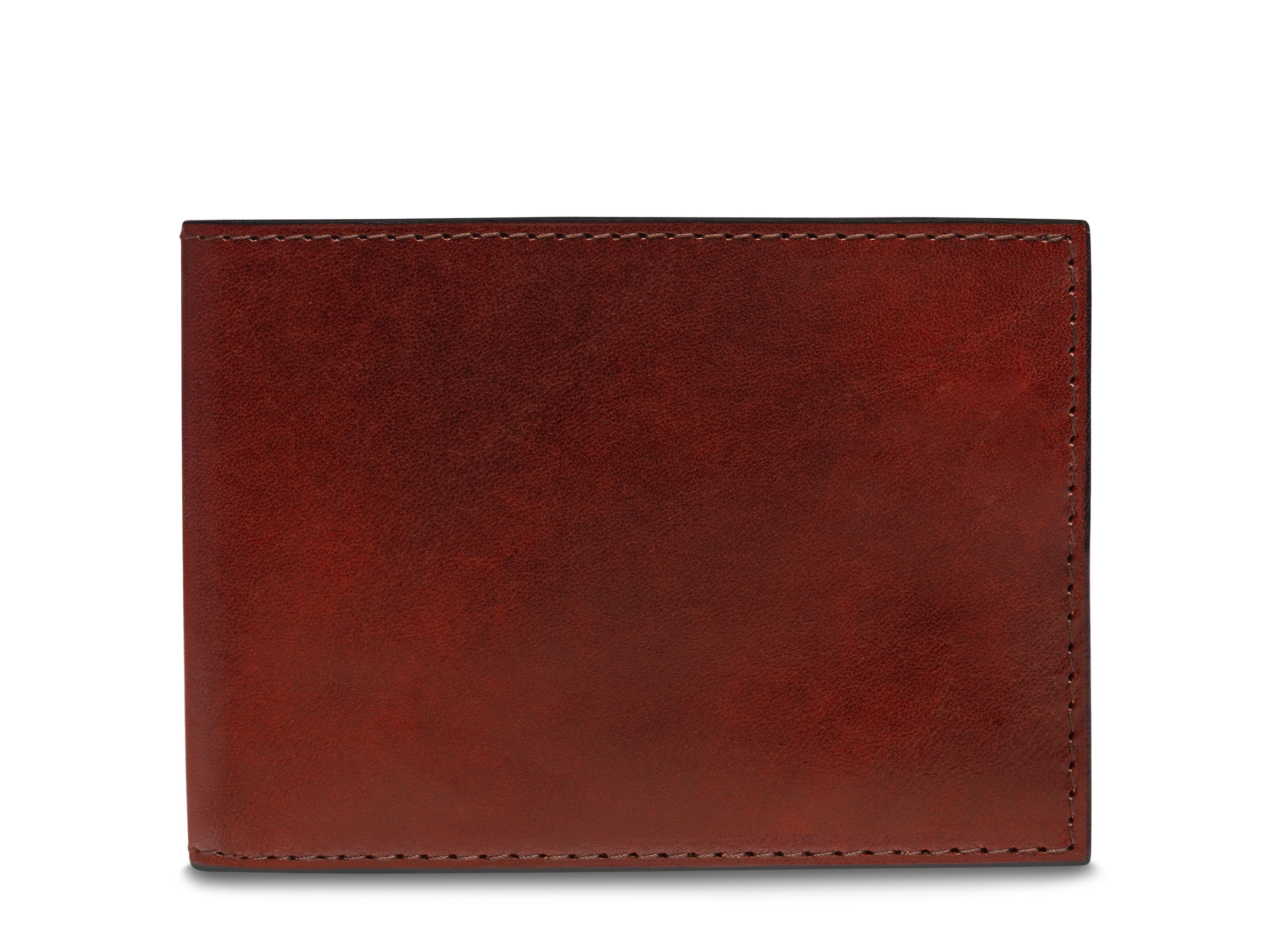 Old Leather Small Bifold Wallet