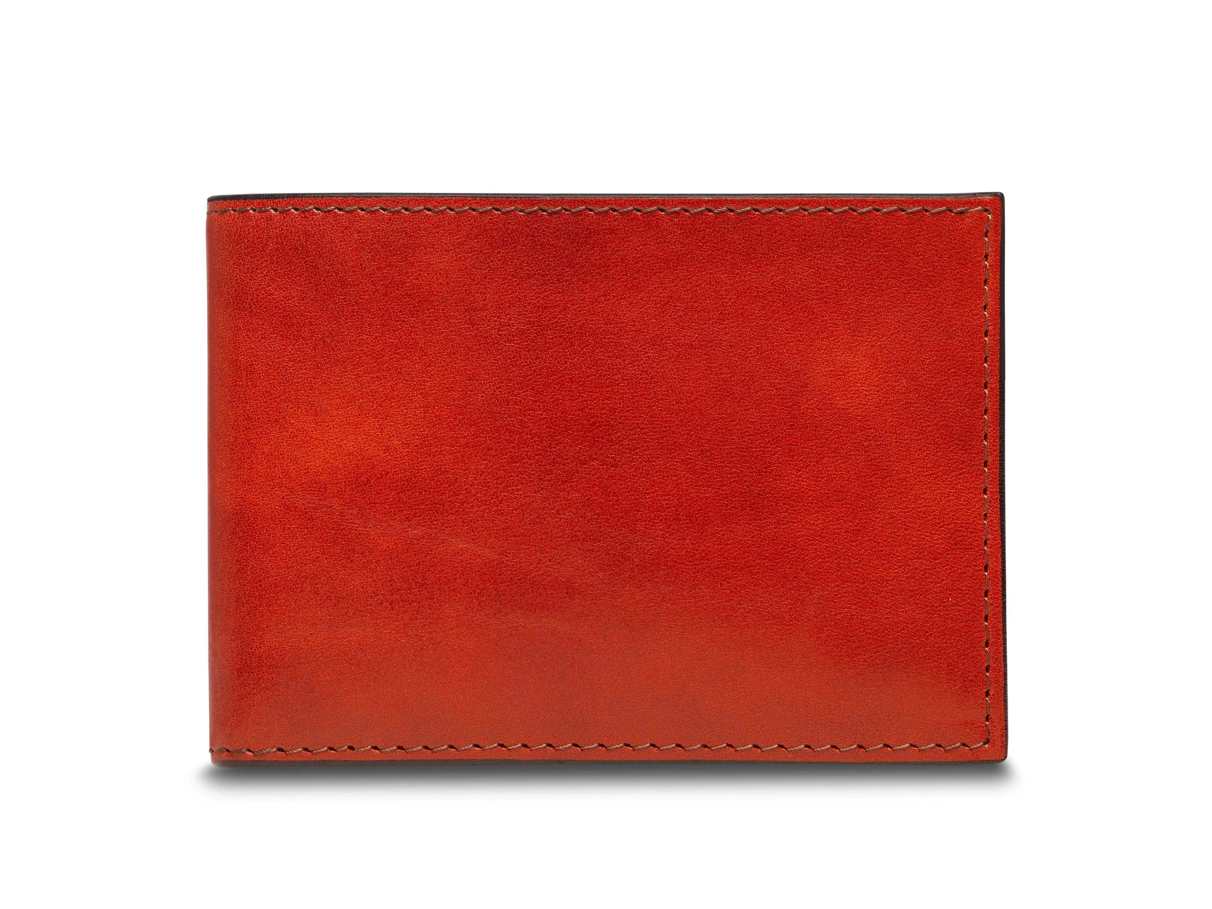 Old Leather Small Bifold Wallet