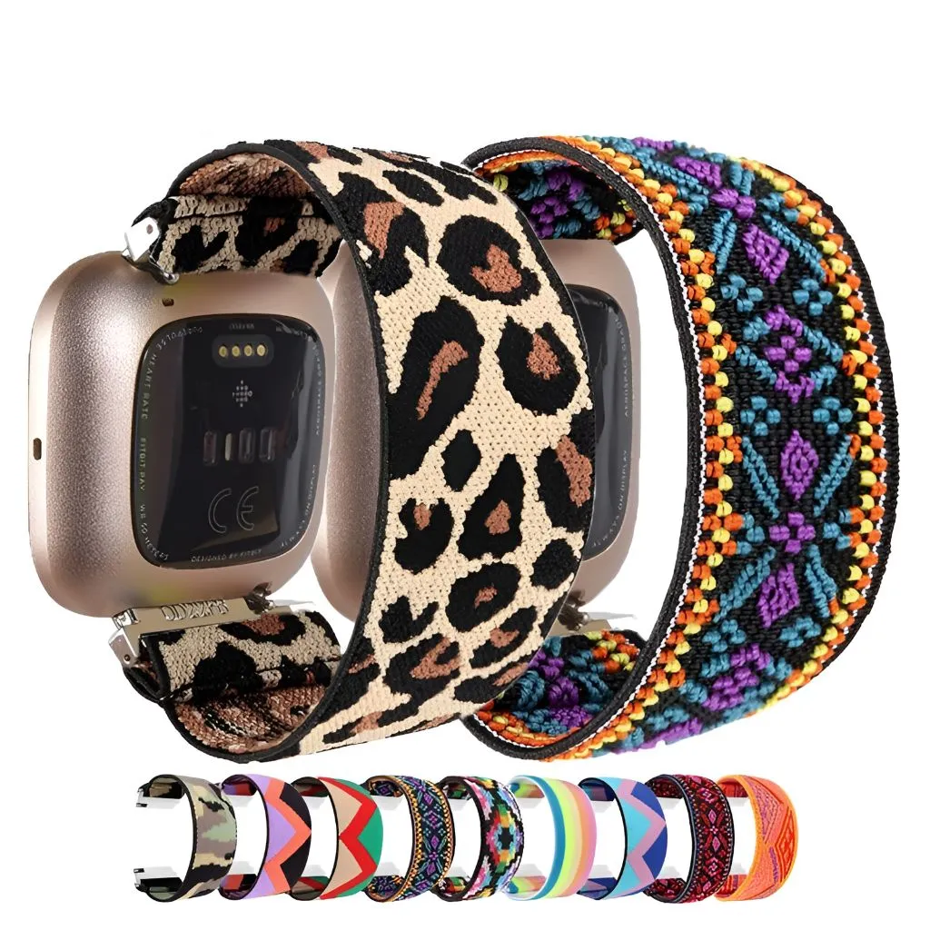 Ostium Bohemia Elastic Nylon Fitbit Versa Band