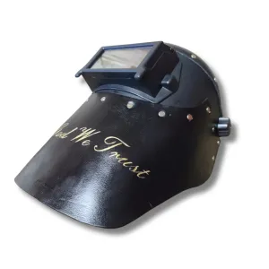 Outlaw Leather - Welding Hood - "In God we Trust" Original