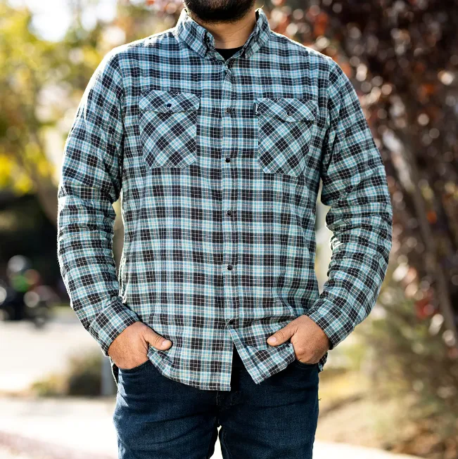 Pacific Lightweight Flannel - Blue