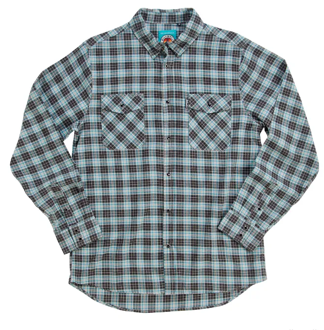 Pacific Lightweight Flannel - Blue