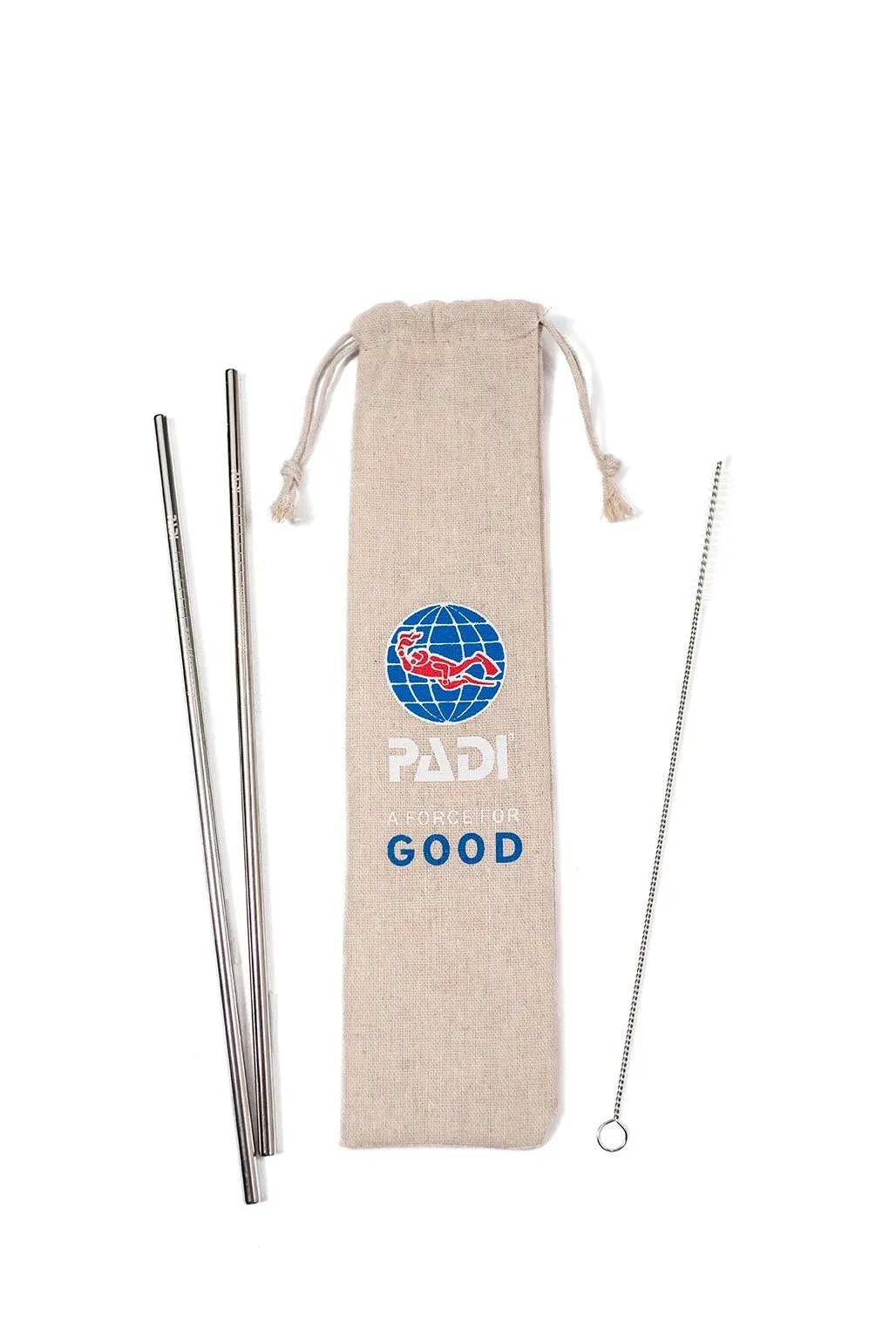 PADI Stainless Steel Straw Sets