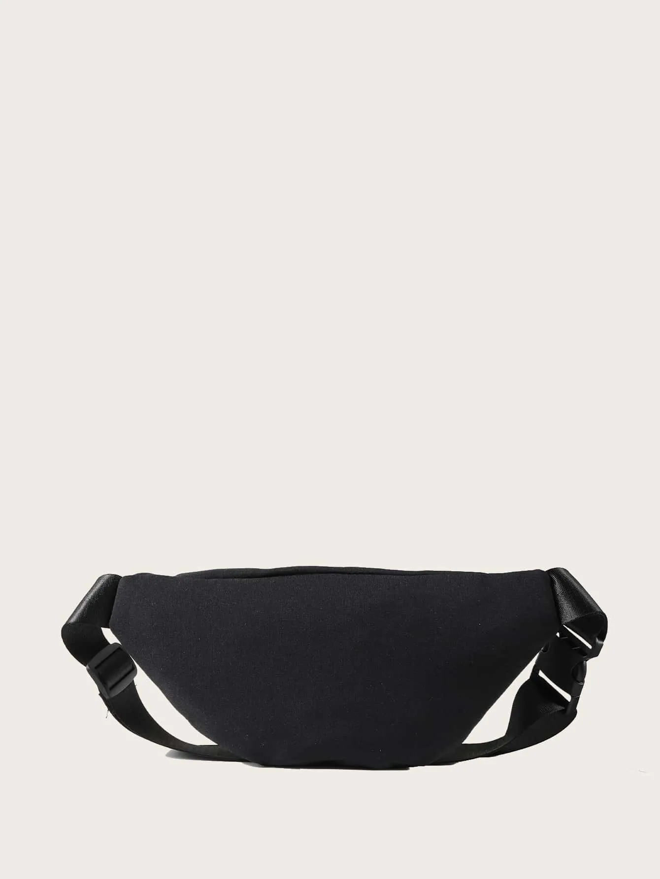 Parien Double Zipper Crossbody Waist Bag