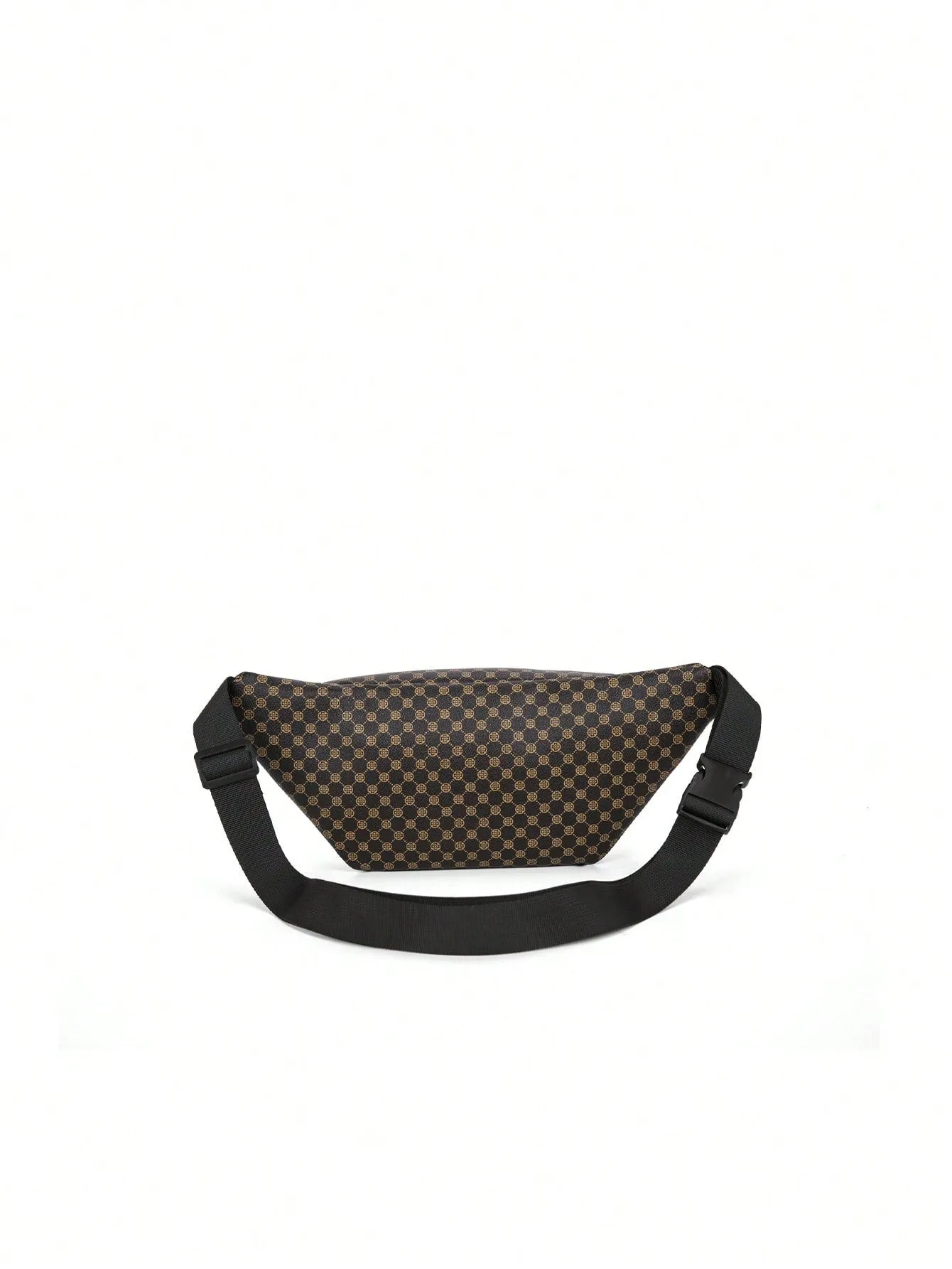 Parien Double Zipper Crossbody Waist Bag