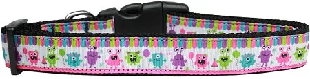 Party Monsters Nylon Dog Collar Xl