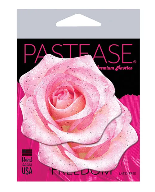 Pastease Glitter Velvet Blooming Rose - Red O/s