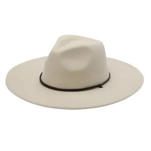 Peter Grimm Gem - Wide Brim Wool Felt Fedora Hat