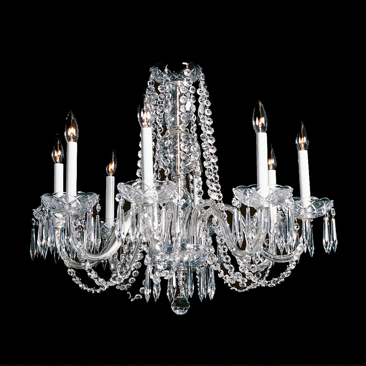 Princess - 8 Light Chandelier - 28" wide x 23" long