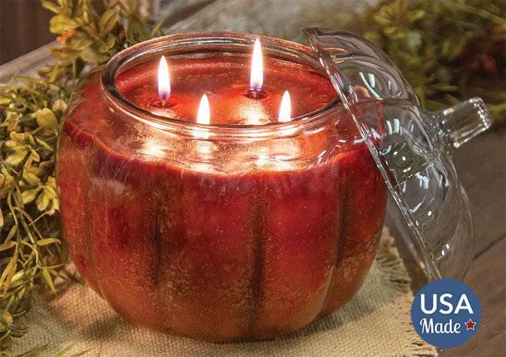 Pumpkin Spice Pumpkin Jar Candle