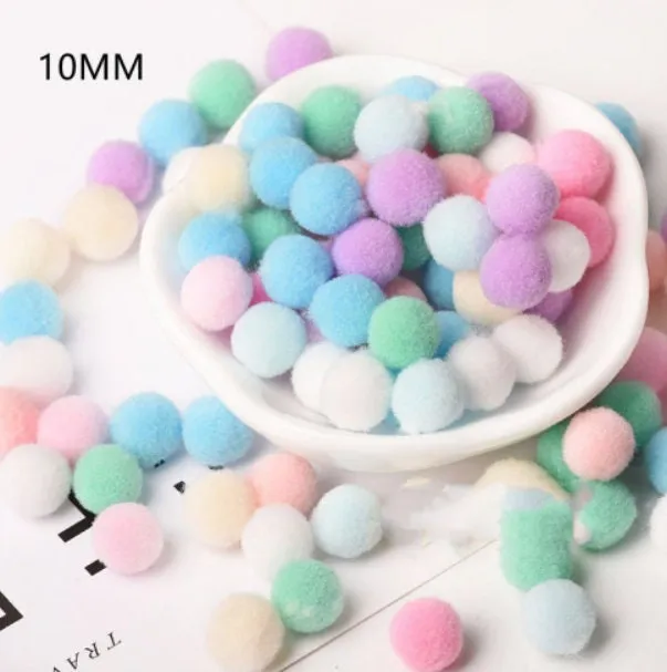 Rainbow Wool Felt Pompoms Wholesale -Felt Pom Poms Wholesale -  DIY Loose Felt Ball Garland - Wool Felt Balls - Choose Color Quantity