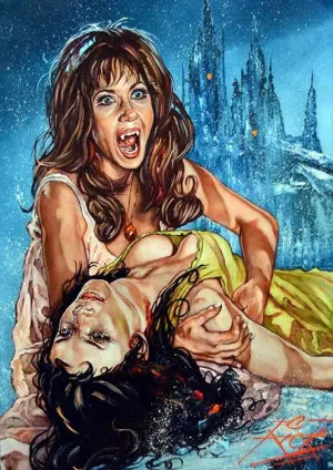 Rick Melton - Vampire Lovers - Classic Horror - Art Print