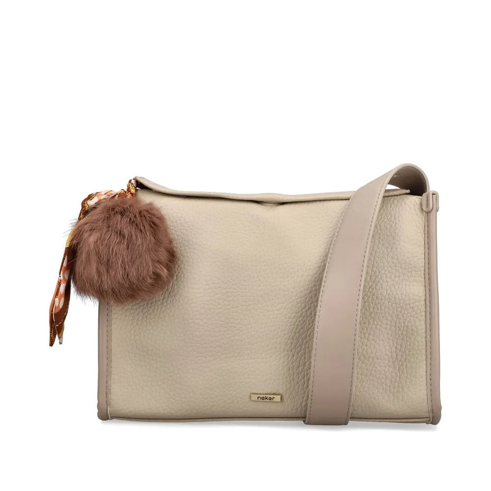 Rieker H1656-60 Ladies Beige Bag