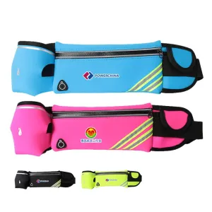 Running Waist Bag with Water Bottle Pocket