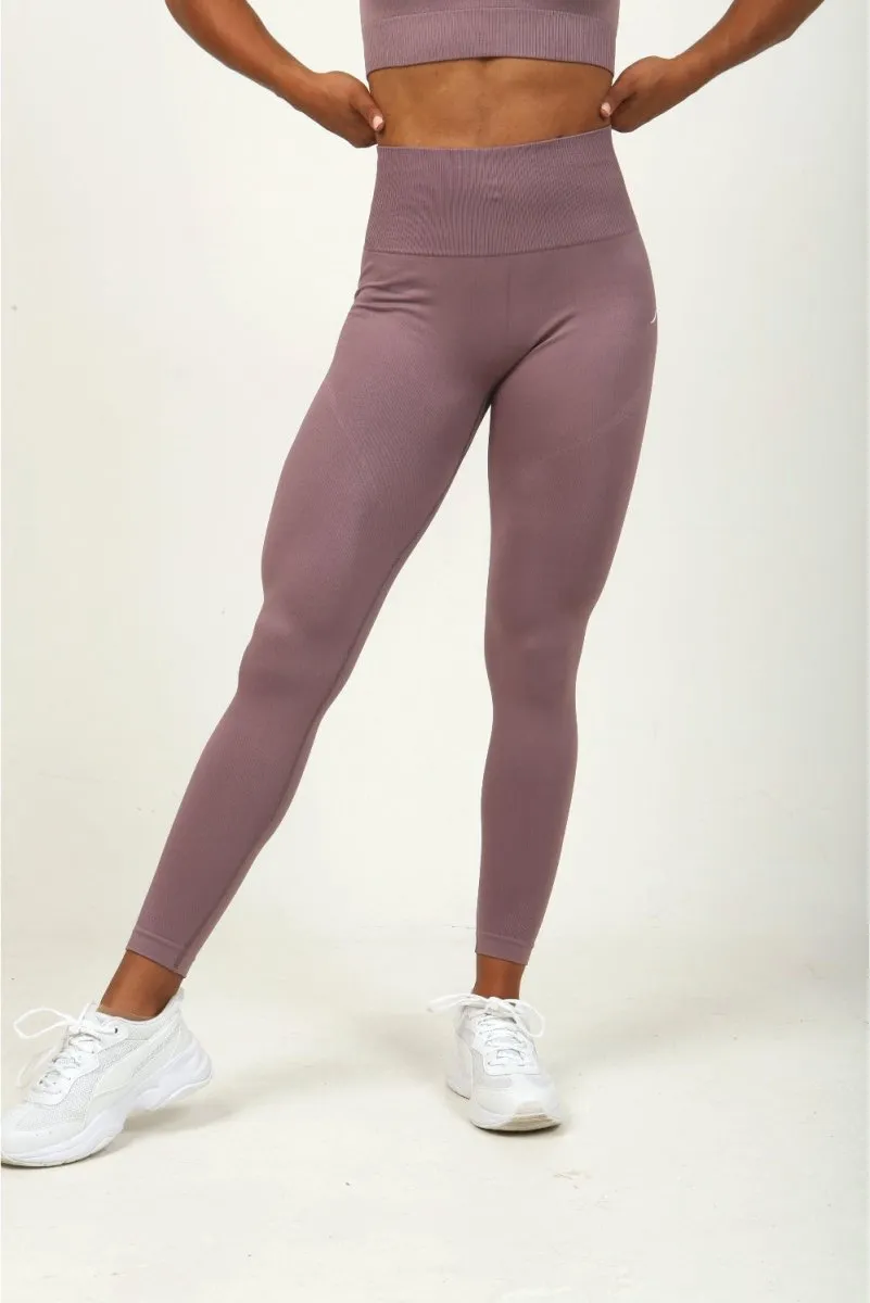 Seamless Leggings - High Waist - Flamingo Nude