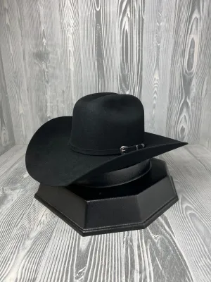 Serratelli 5X Nogales Black Felt  4 1/4" Brim Cowboy Hat