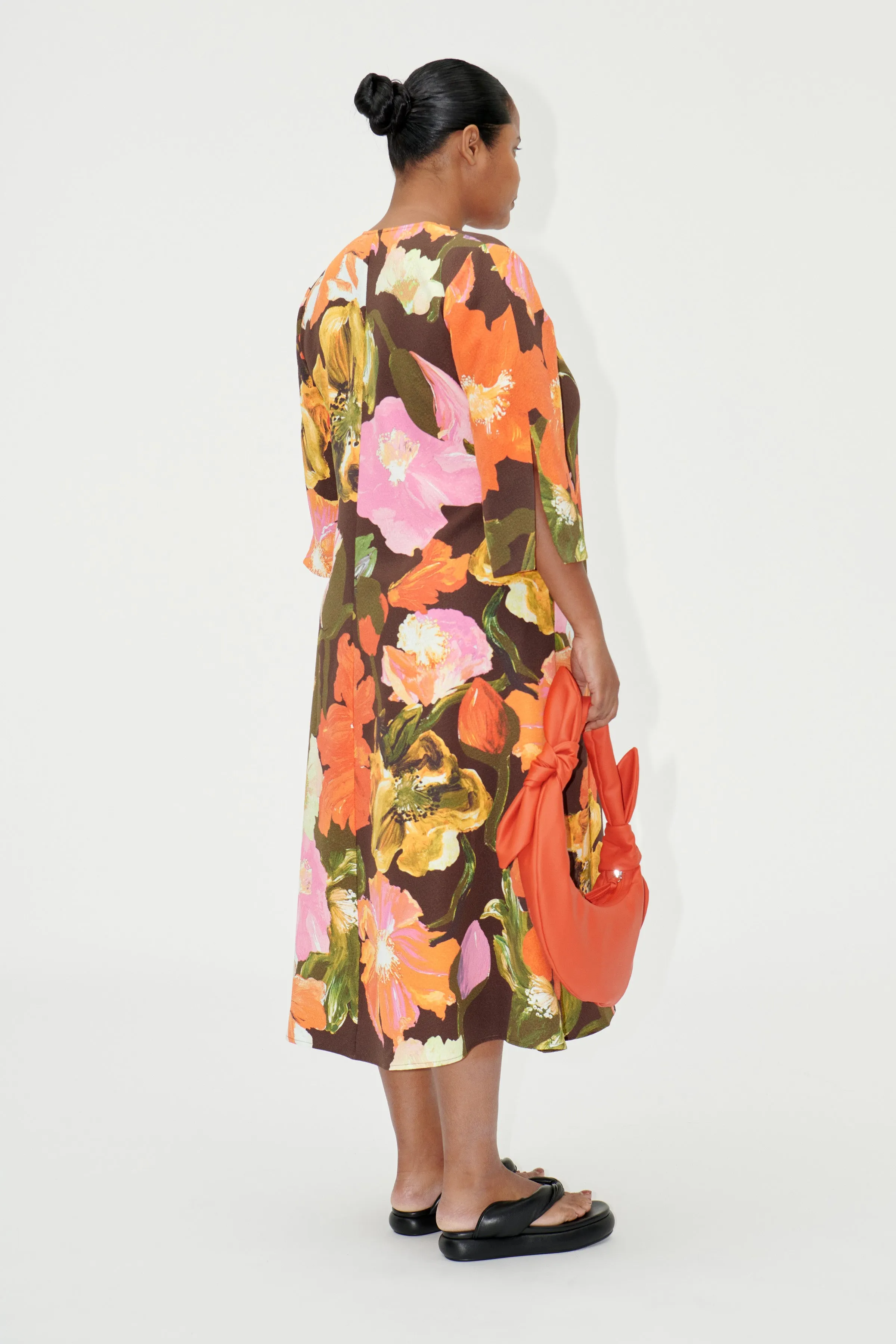 SGVic Dress - Summer Night Poppies