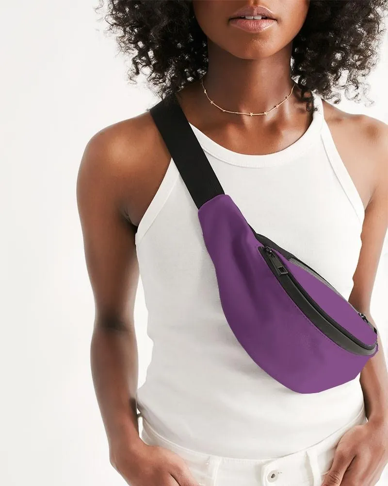 Shaded Midtone Purple Belt Bag | C40M80Y0K30