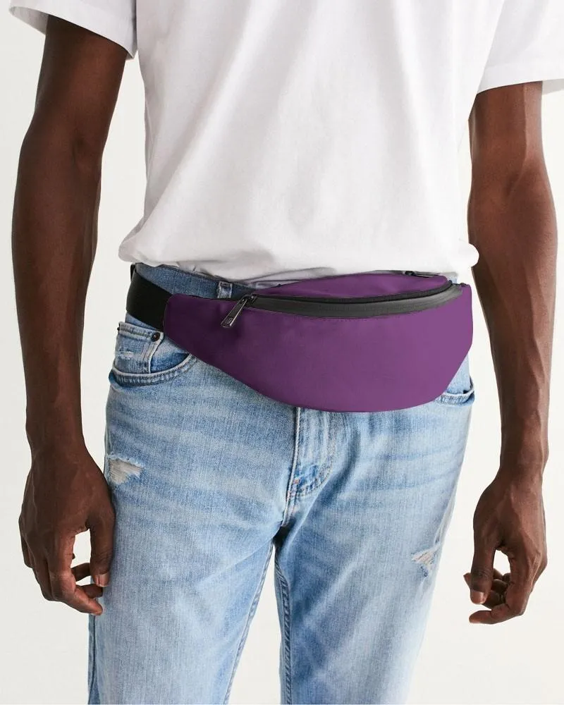 Shaded Midtone Purple Belt Bag | C40M80Y0K30