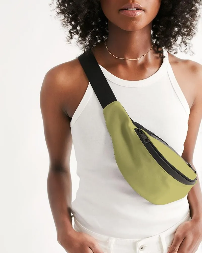 Shaded Pastel Yellow Belt Bag | C0M0Y60K30