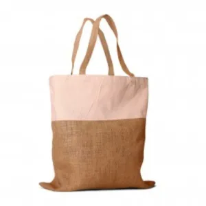 shopping bag - jute and cotton combination Case of 12