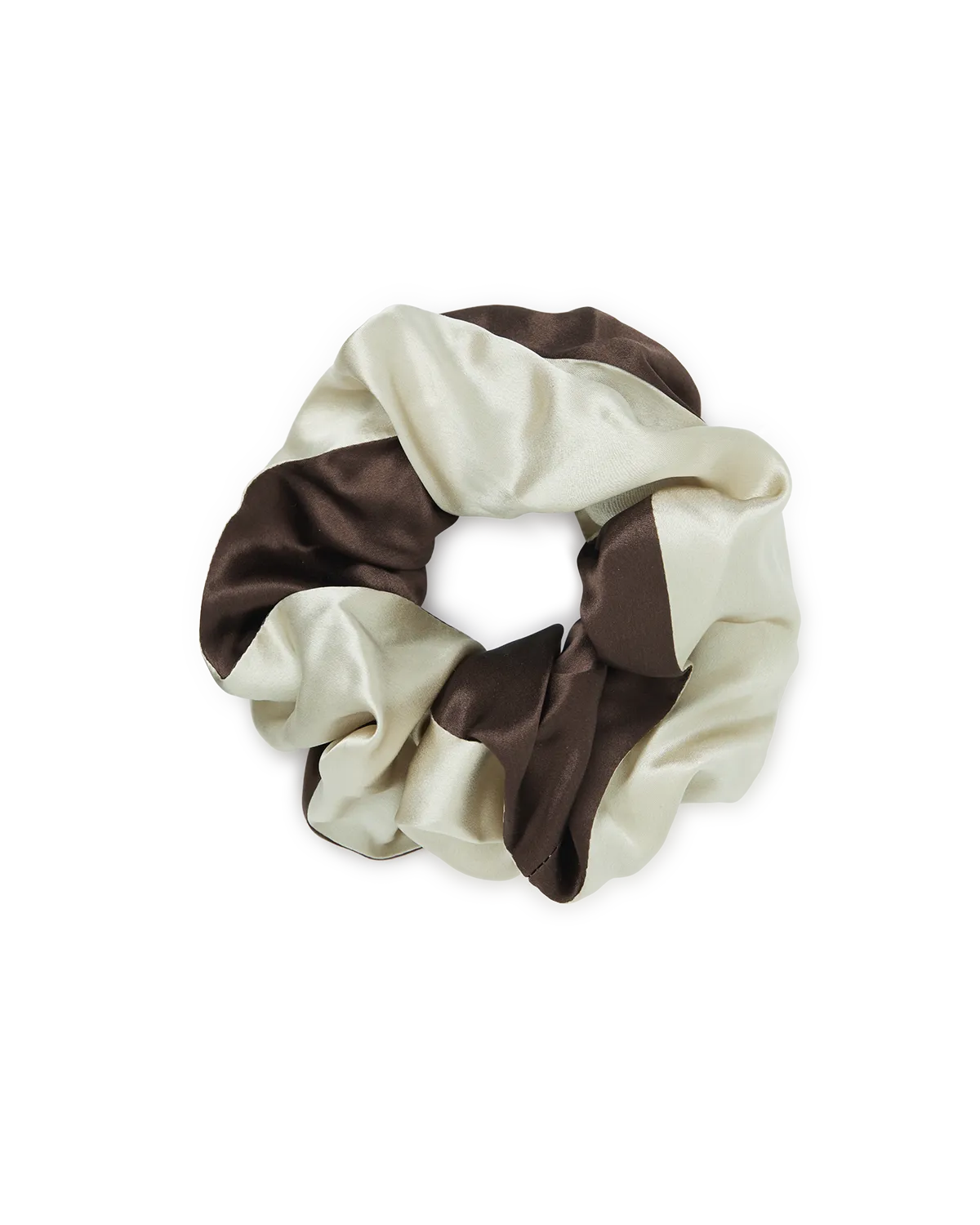 Silk Scrunchie Large - Sand