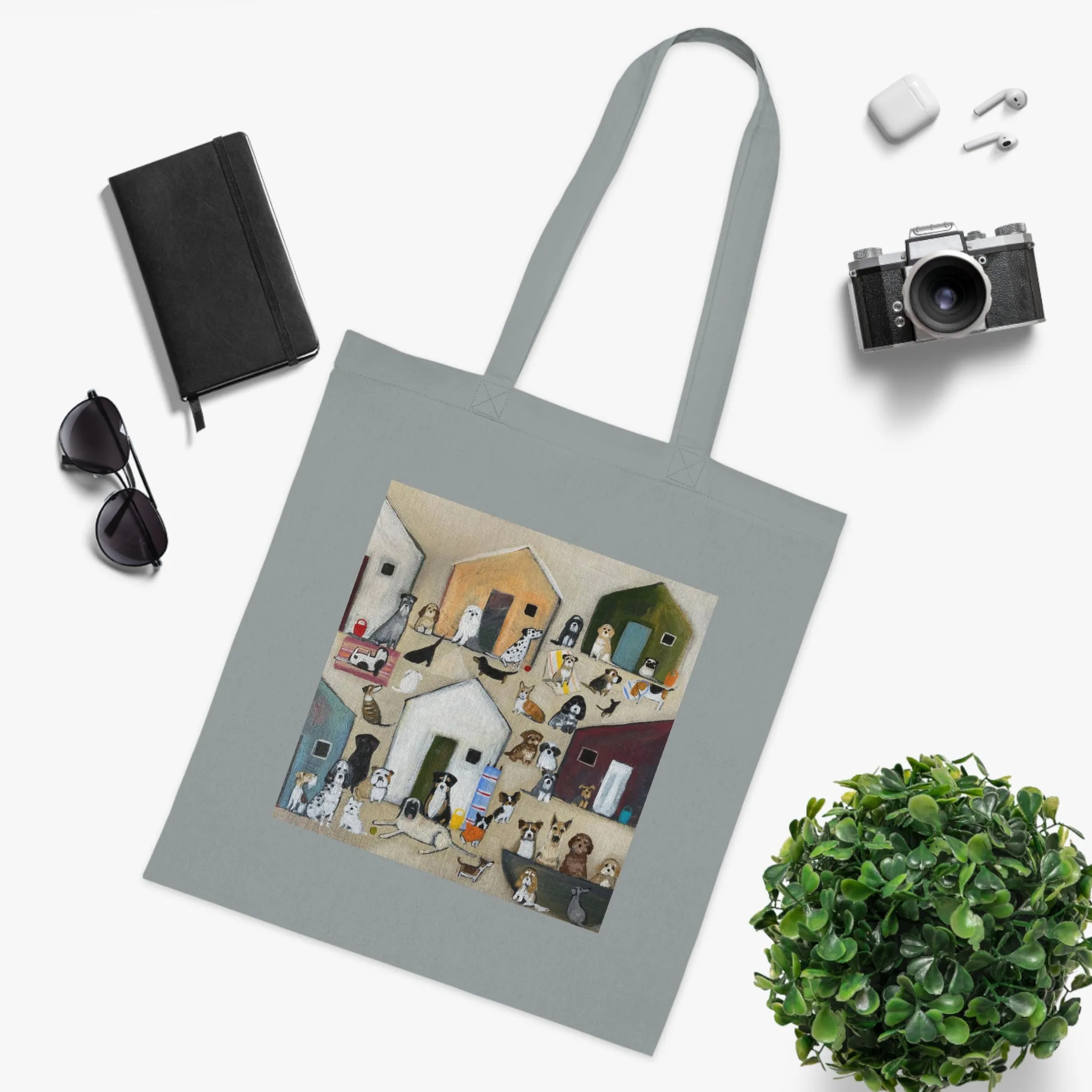 Six Huts & Many Mutts -  UK Tote Bag