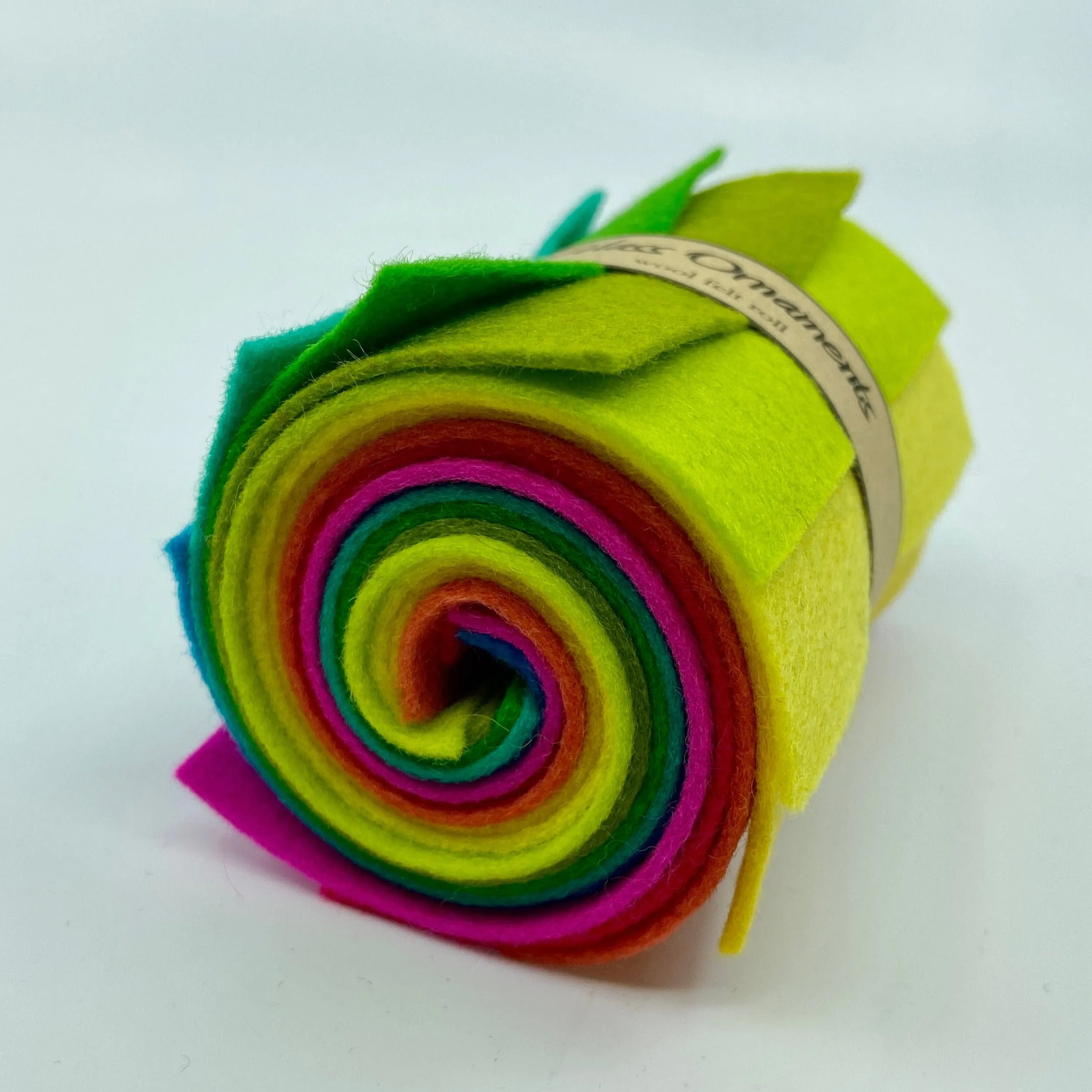 Small Wool Felt Roll - Glass Ornaments