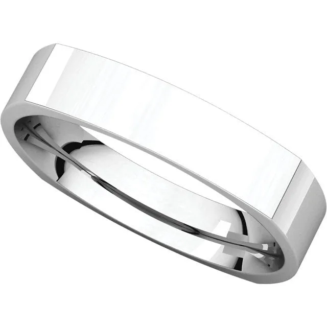 Square Comfort Fit Wedding Band (SQR)