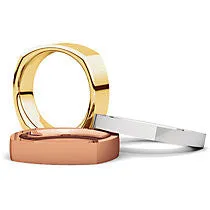 Square Comfort Fit Wedding Band (SQR)